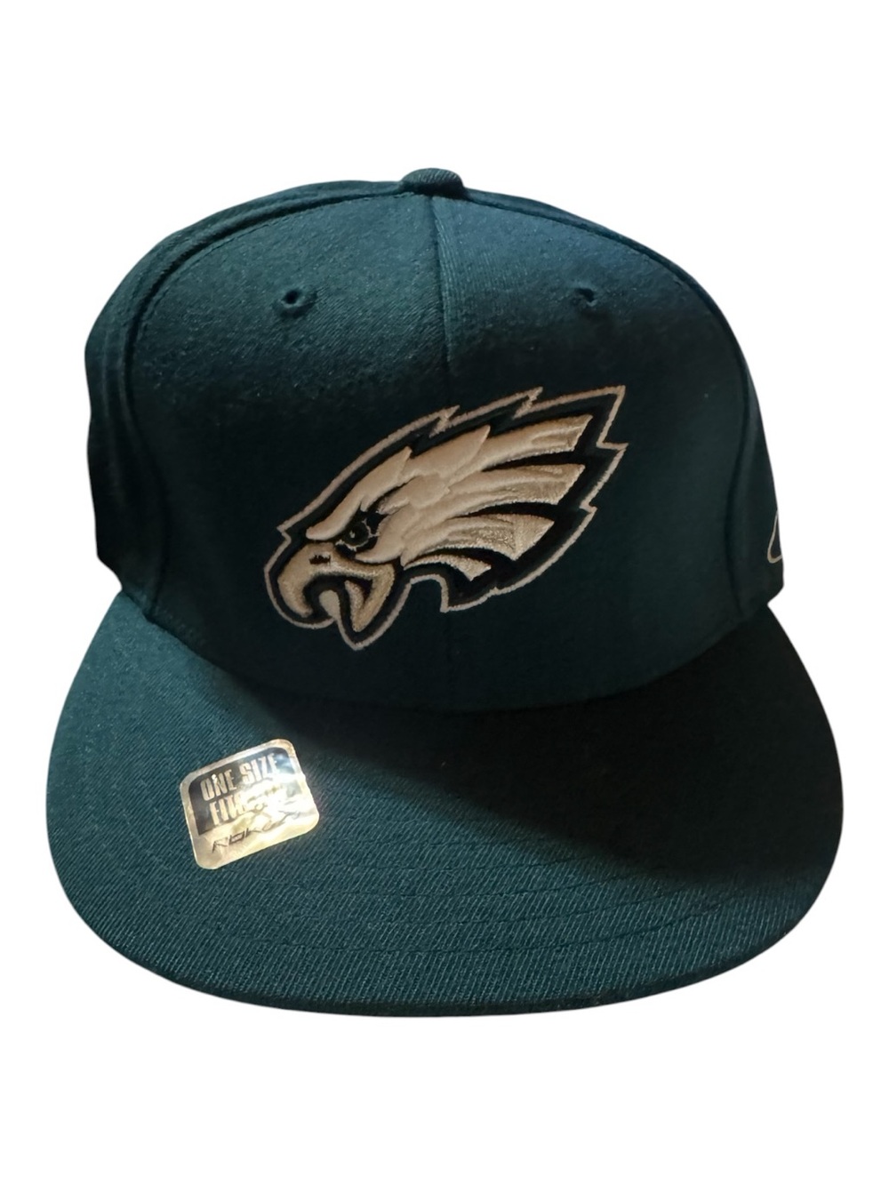 NFL Dark Green Fitted Cap with League Shield